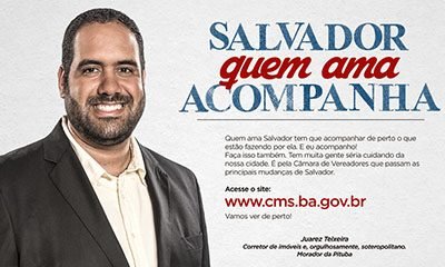 W4 Comunicação cria campanha para a Câmara Municipal de Salvador