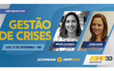 Em programa ao vivo com participação online do público, profissionais baianas de comunicação destacaram cases e dicas em gestão de crises