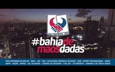Com participação de Gilberto Gil, entidades e associações de classe da Bahia se unem na campanha #BahiaDeMãosDadas.  